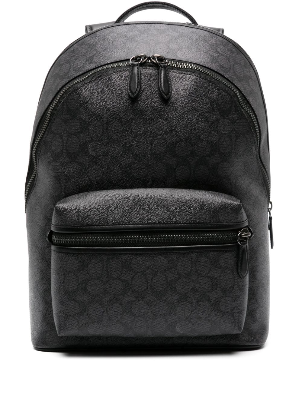 Coach Charter Rucksack aus Leder - Grau von Coach