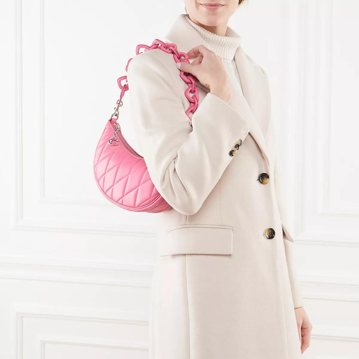 Coach Crossbody Bags - Quilted Pillow Leather Mira Shoulder Bag With - Gr. unisize - in Rosa - für Damen von Coach