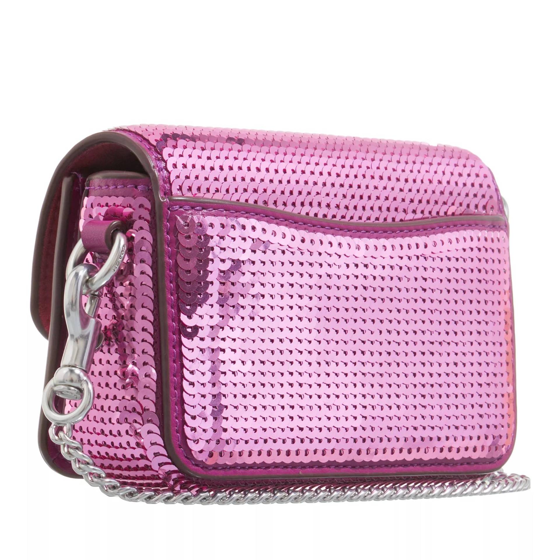 Coach Crossbody Bags - Sequin Studio 12 - Gr. unisize - in Rosa - für Damen von Coach