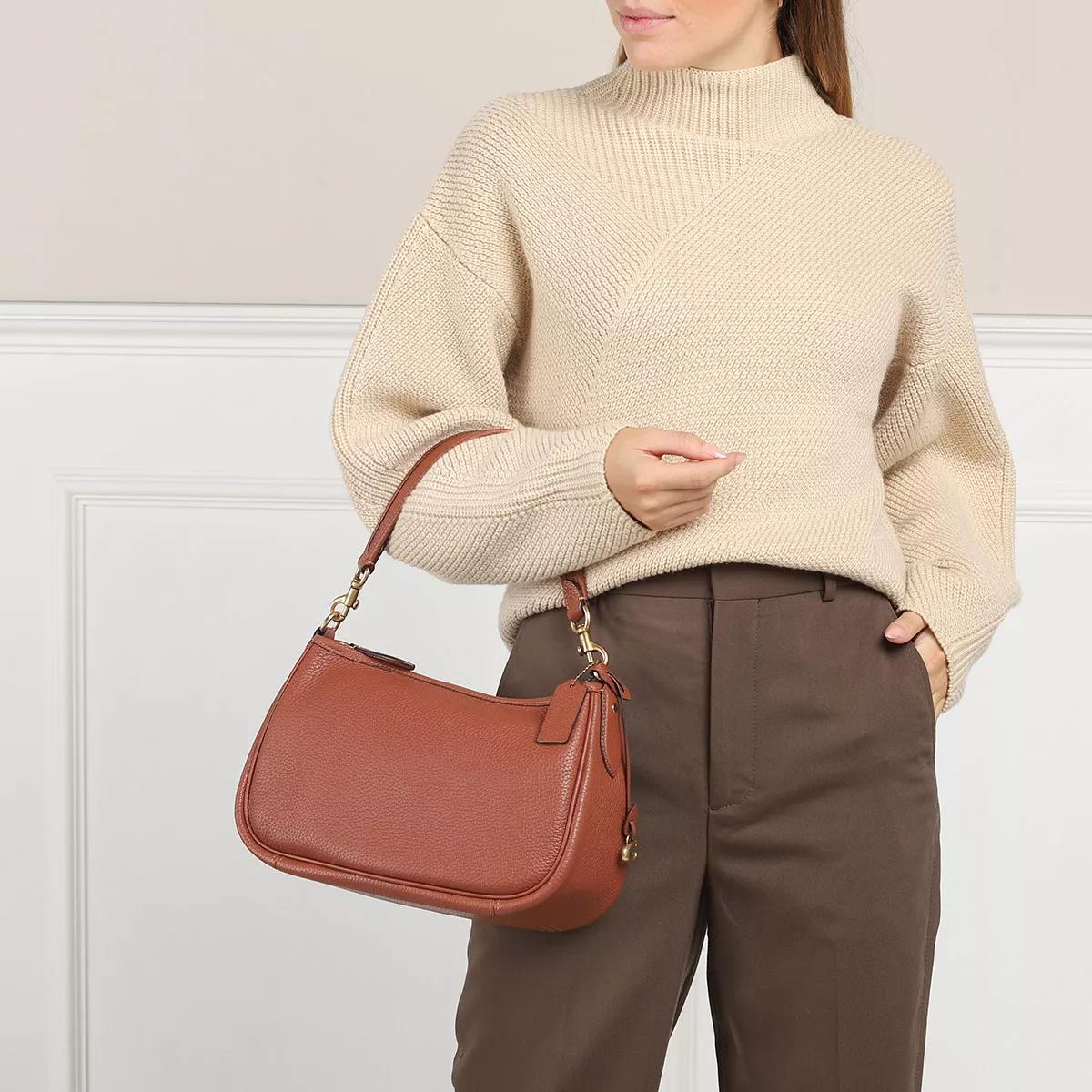 Coach Crossbody Bags - Soft Pebble Leather Cary Crossbody - Gr. unisize - in Cognacbraun - für Damen von Coach