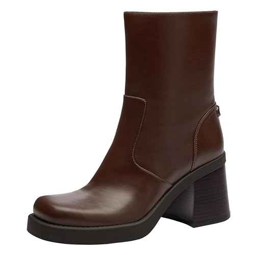 Coach Damen Sculpted C Bootie Fashion Boot, Ahorn, 37.5 EU von Coach