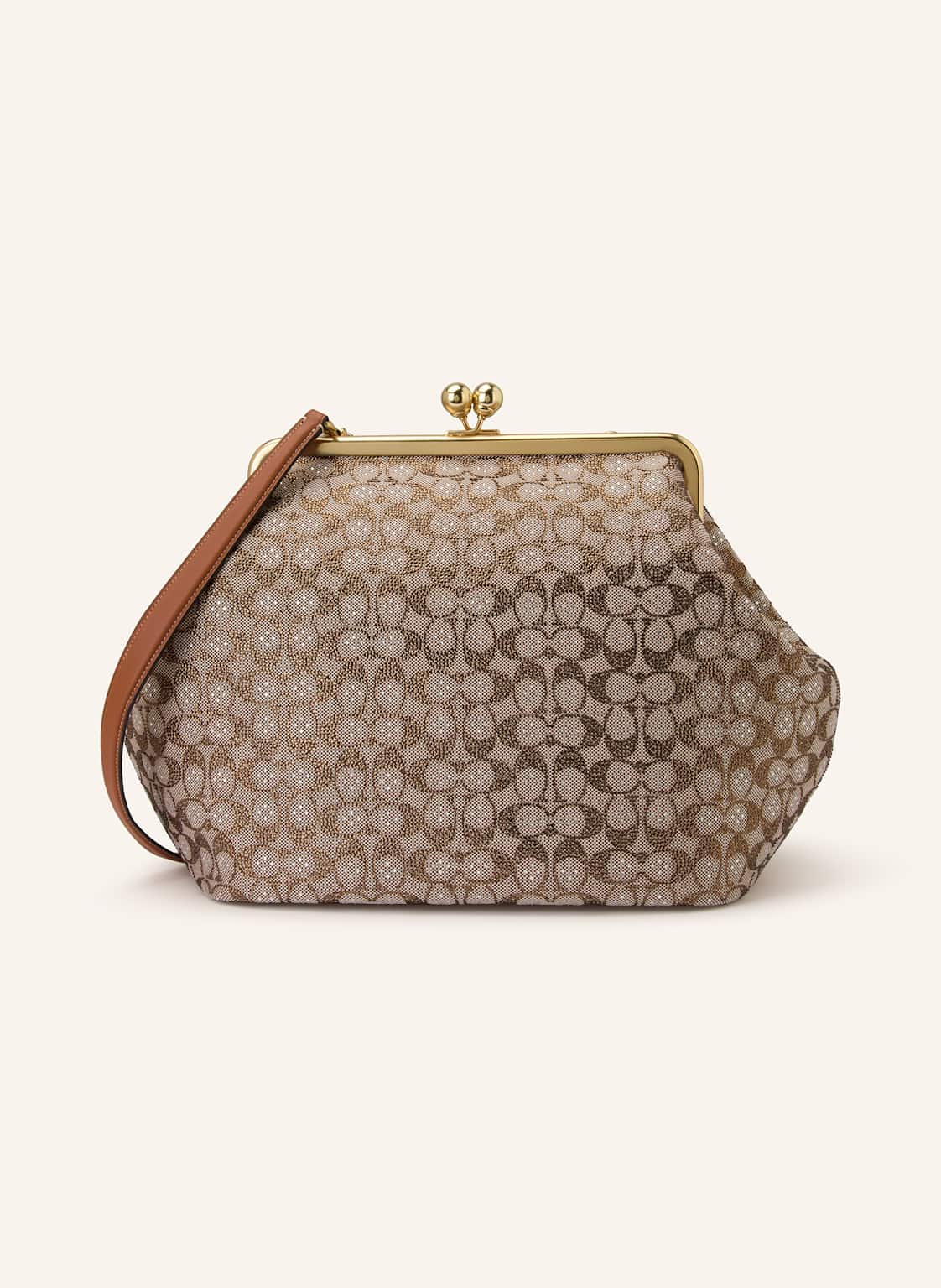 Coach Handtasche Mit Schmucksteinen braun Coach Handtasche Mit Schmucksteinen braun von Coach