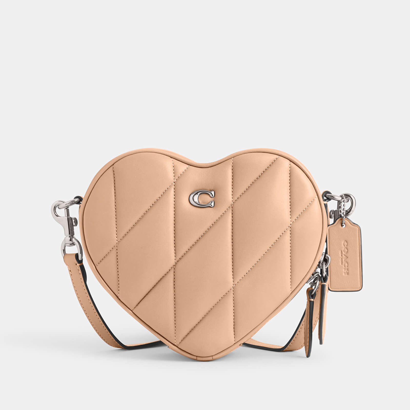 Coach Heart Quilted Leather Crossbody Bag von Coach