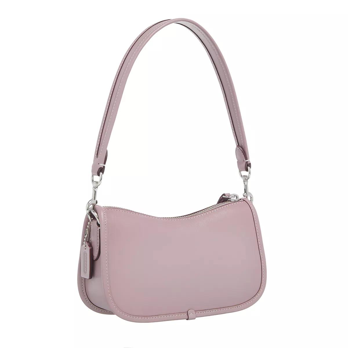 Coach Hobo Bag - The Coach Originals Glovetanned Leather Swinger 20 - Gr. unisize - in Violett - für Damen von Coach