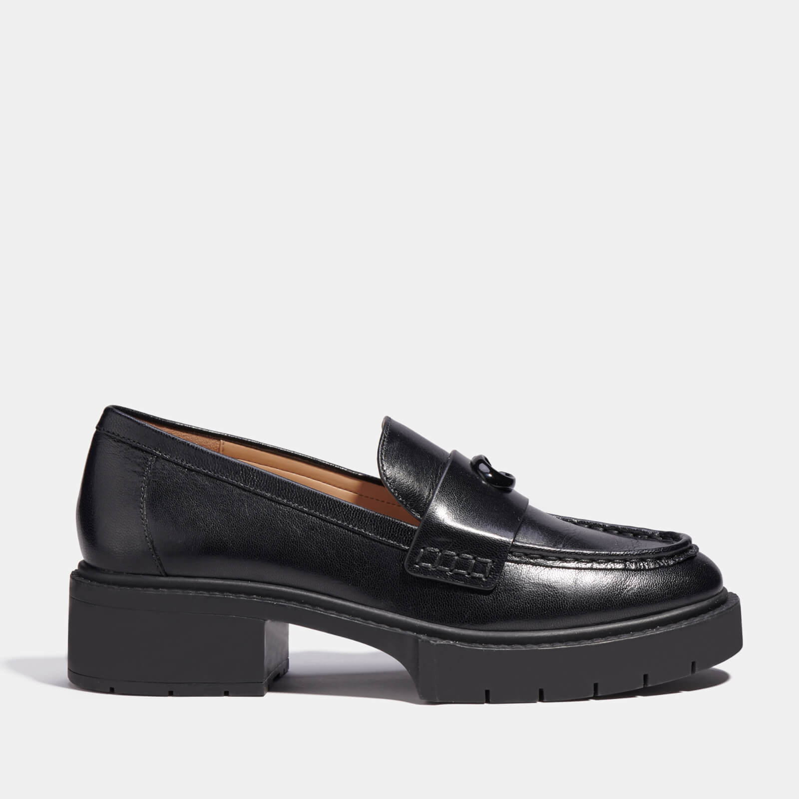 Coach Leah Leather Loafers - UK 3 von Coach