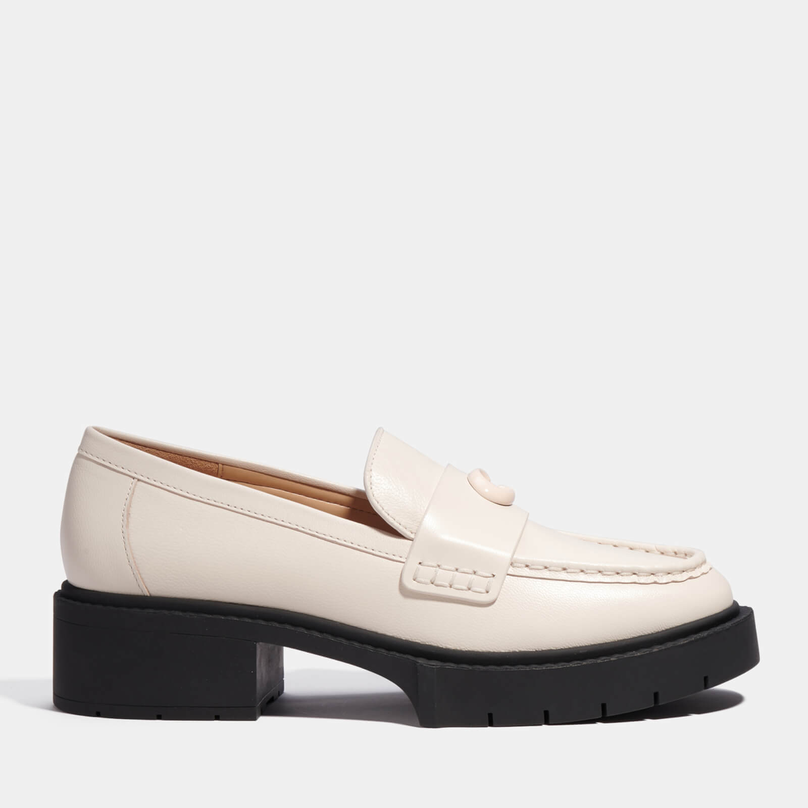 Coach Leah Leather Loafers - UK 6 von Coach