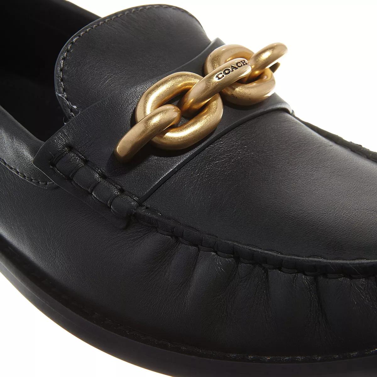 Coach Loafers & Ballerinas - Jess Leather Loafer - Gr. 36,5 (EU) - in Grün - für Damen von Coach