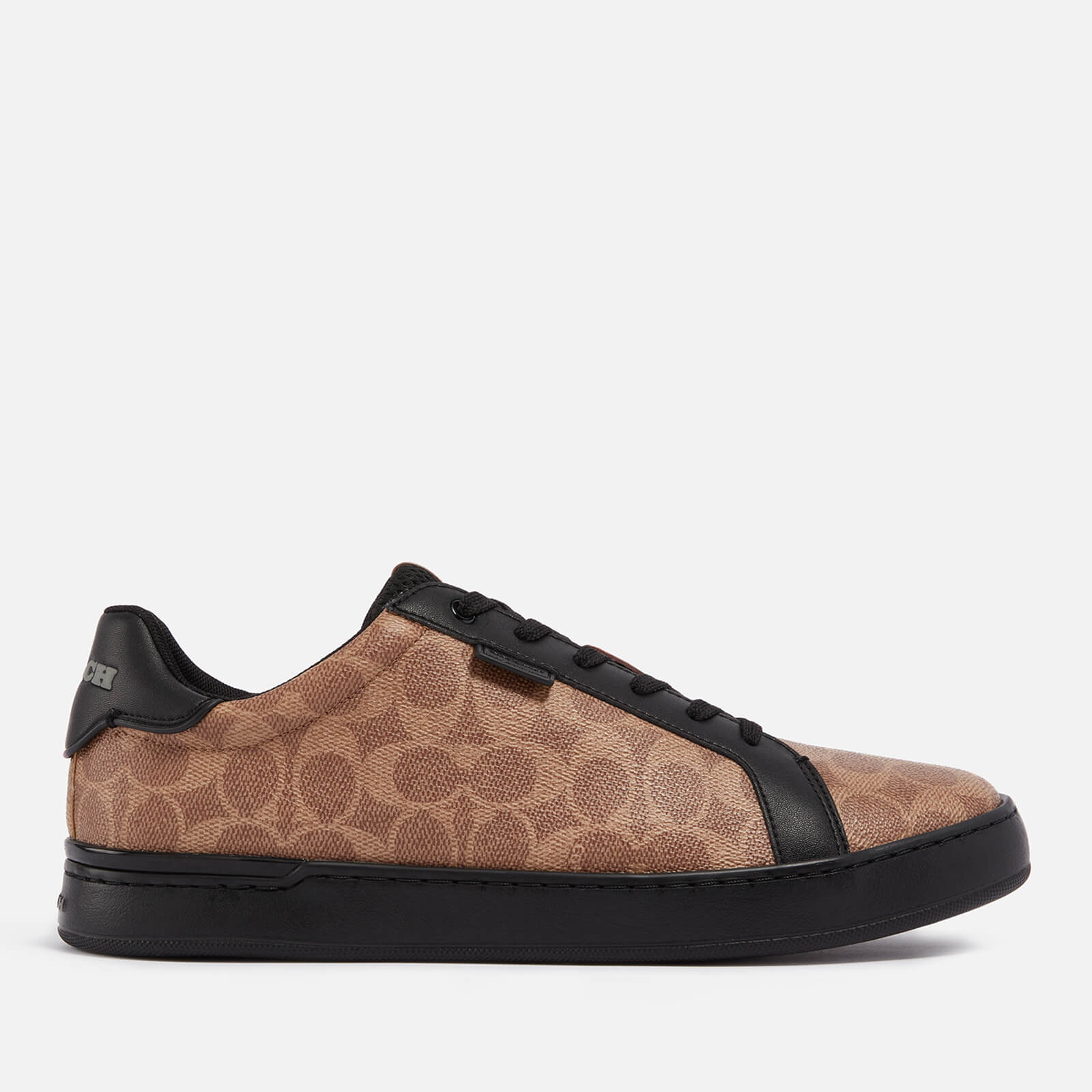 Coach Lowline Signature Printed Coated-Canvas Trainers - UK 10 von Coach