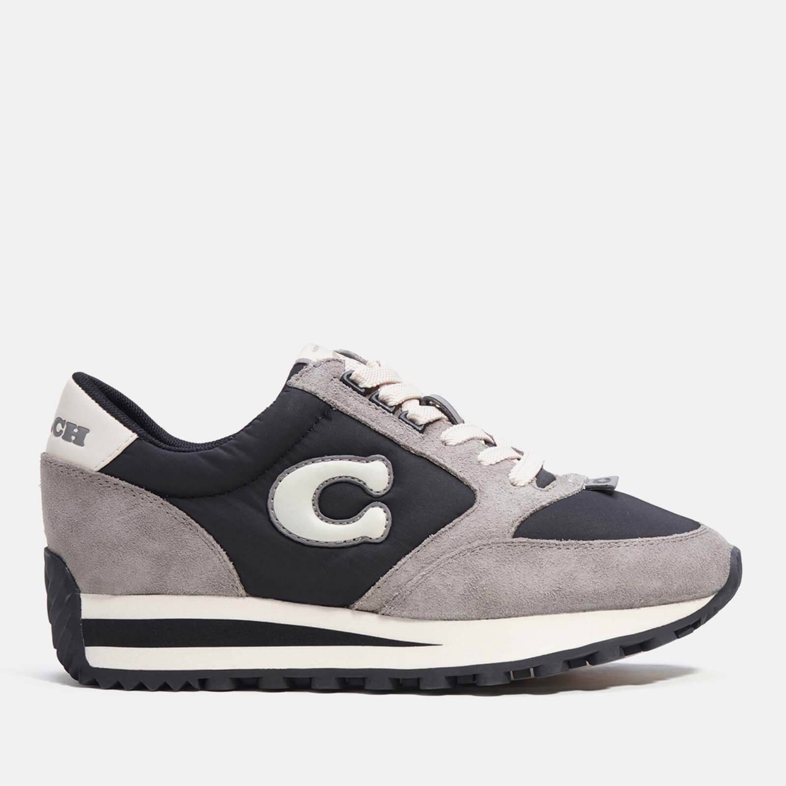 Coach Shell and Suede Running Style Trainers - UK 7 von Coach