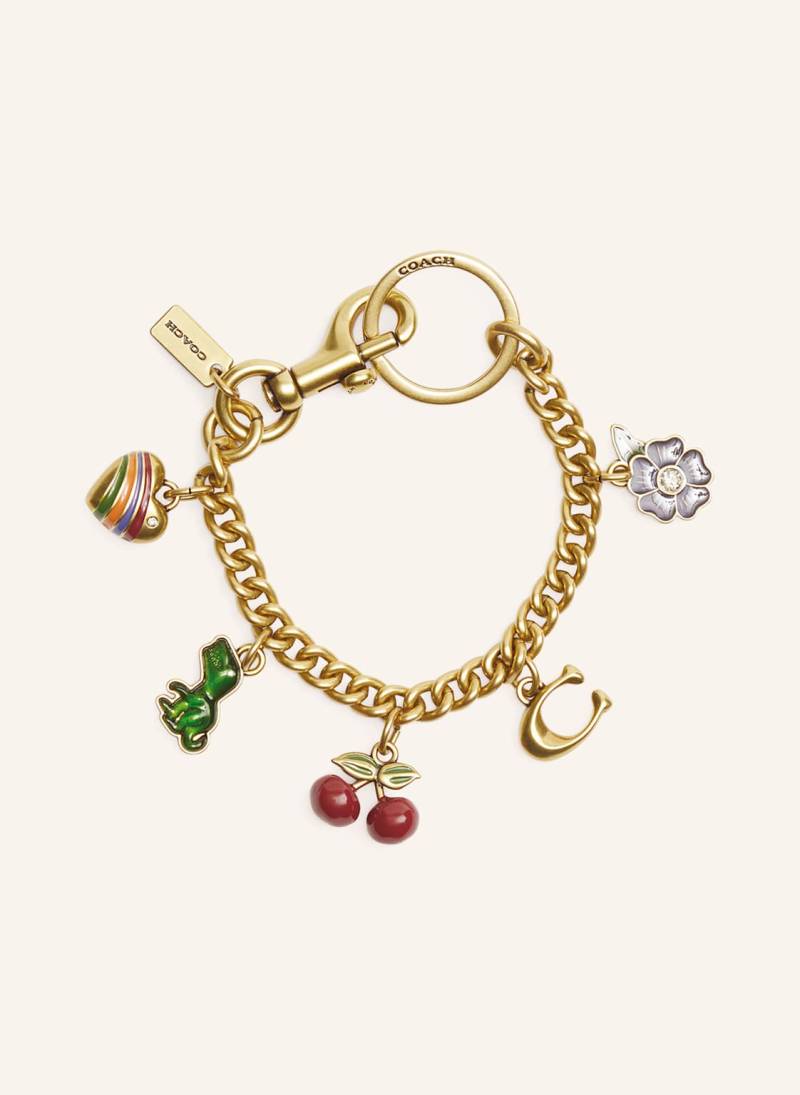 Coach Taschenanhänger gold von Coach