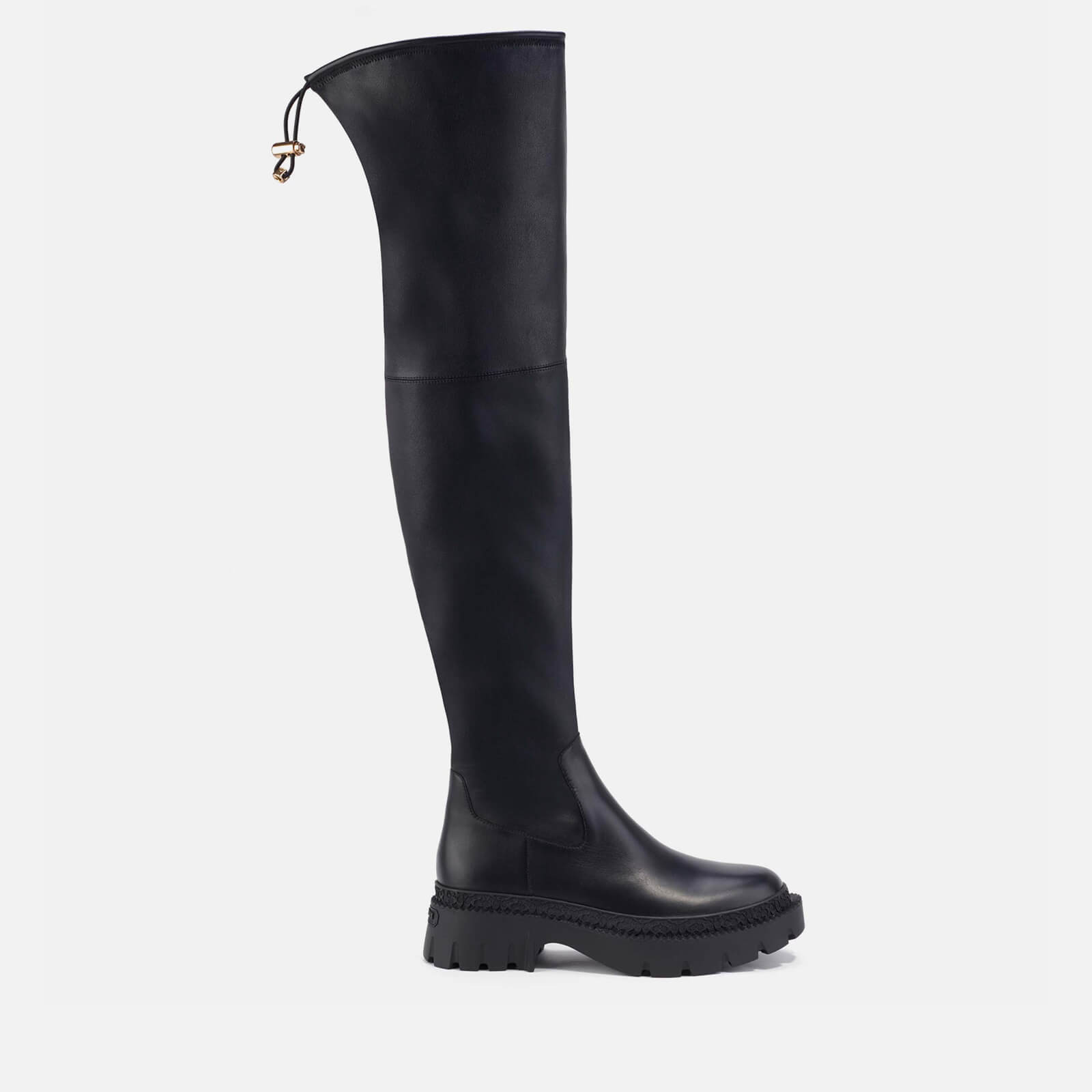 Coach Jolie Leather Thigh-High Boots - UK 3 von Coach