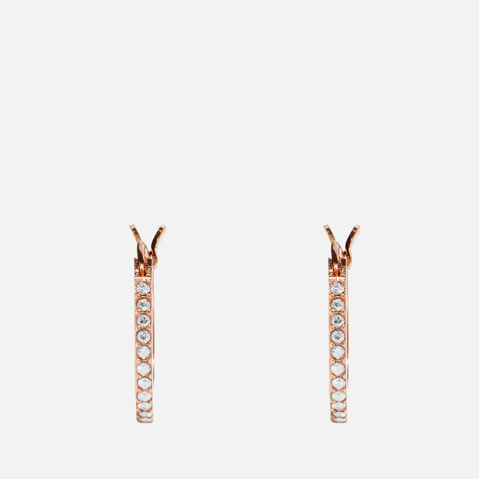 Coach Women's Pave Huggie Earrings - Ro/Peach von Coach