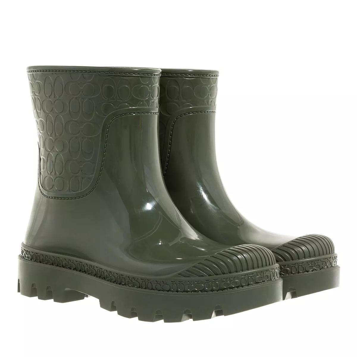 female Stiefeletten grün Regenstiefel 36,5 von Coach