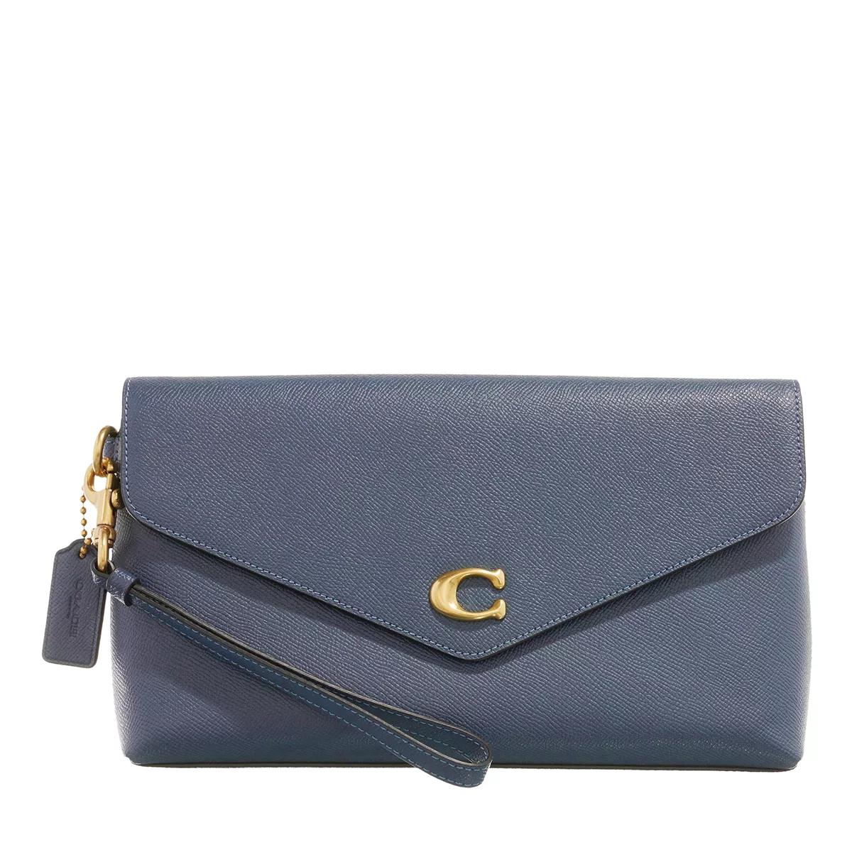 unisex Handtaschen blau Clutch One Size von Coach