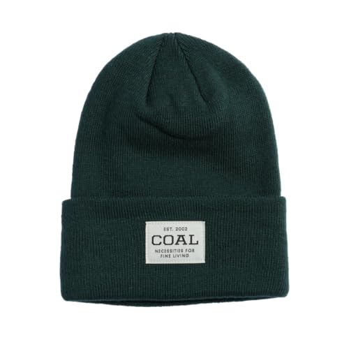 Coal Uniform Acyrlic Workwear Knit Cuff Beanie, Recyceltes Dunkelgrün, Einheitsgr��e von Coal