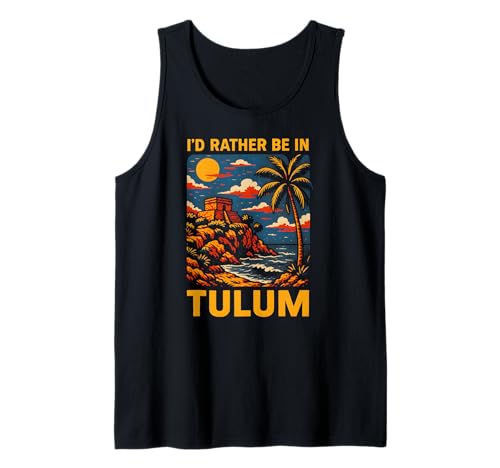 Tulum Beach Id Rather Be In Tulum Vintage Damen Strandleben Tank Top Tulum Beach Id Rather Be In Tulum Vintage Damen Strandleben Tank Top von Coastal Living Tulum Beach Surfs Up Skate Apparel