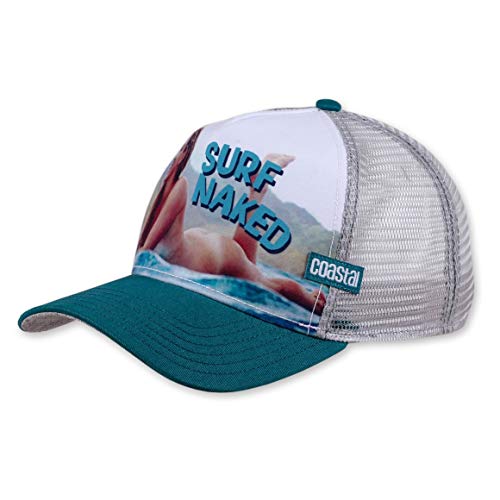 COASTAL - Surf Naked II (petrol/grey) - High Fitted Trucker Cap von Coastal