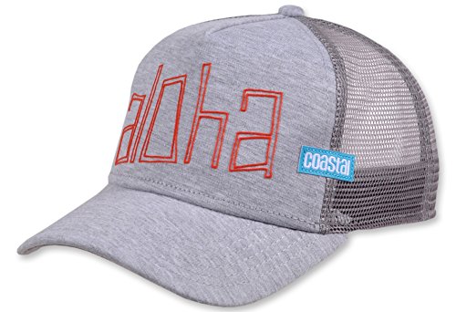 Coastal - Aloha Jersey (grey) - Trucker Cap von Coastal