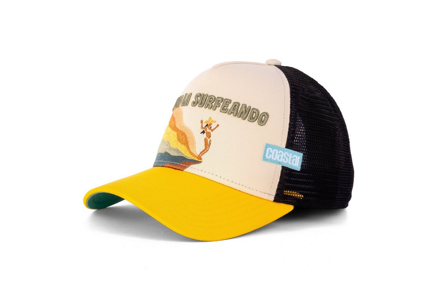Coastal Baseball Cap Cap Coastal Surfeando (1-St) von Coastal