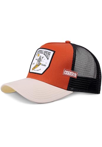 Coastal - Grateful Shred (Rust/Sand) - Trucker Cap Meshcap Hat Kappe Mütze Caps von Coastal