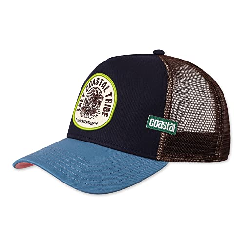 Coastal - Lazy Tribe (Navy/Slate) - Trucker Cap Meshcap Kappe Mütze Cappy Caps von Coastal