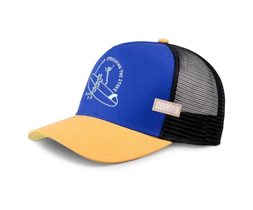 Coastal - Spread Stoke (Blue/Apricot) - Trucker Cap Meshcap Kappe Mütze Cappy Caps von Coastal