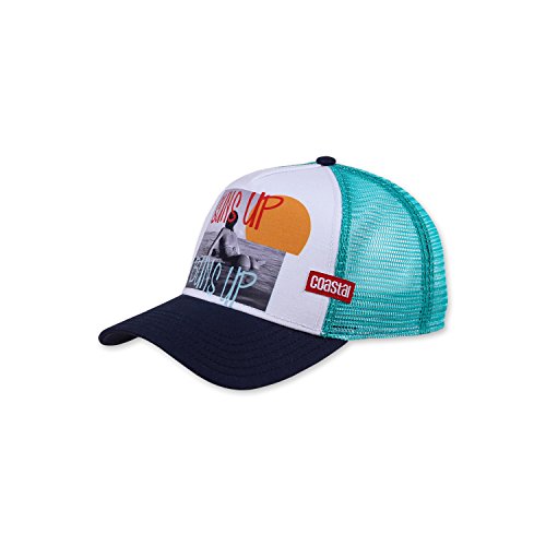 Coastal - Suns Up (white/navy/turquoise) - Trucker Cap von Coastal