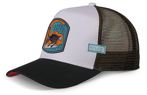 Coastal - Surf Ostrich (White/Petrol) - Trucker Cap Meshcap Kappe Mütze Cappy Caps von Coastal