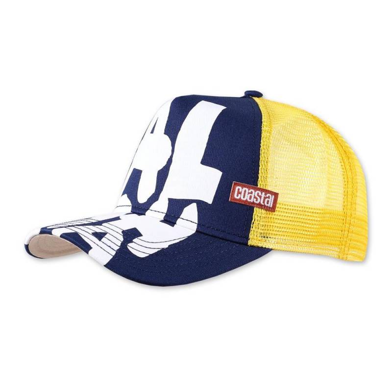 Coastal Trucker Cap COASTAL HFT Cap Big Aloha Navy/Yellow (Basecap, Meshcap, Trucker Kappe) von Coastal