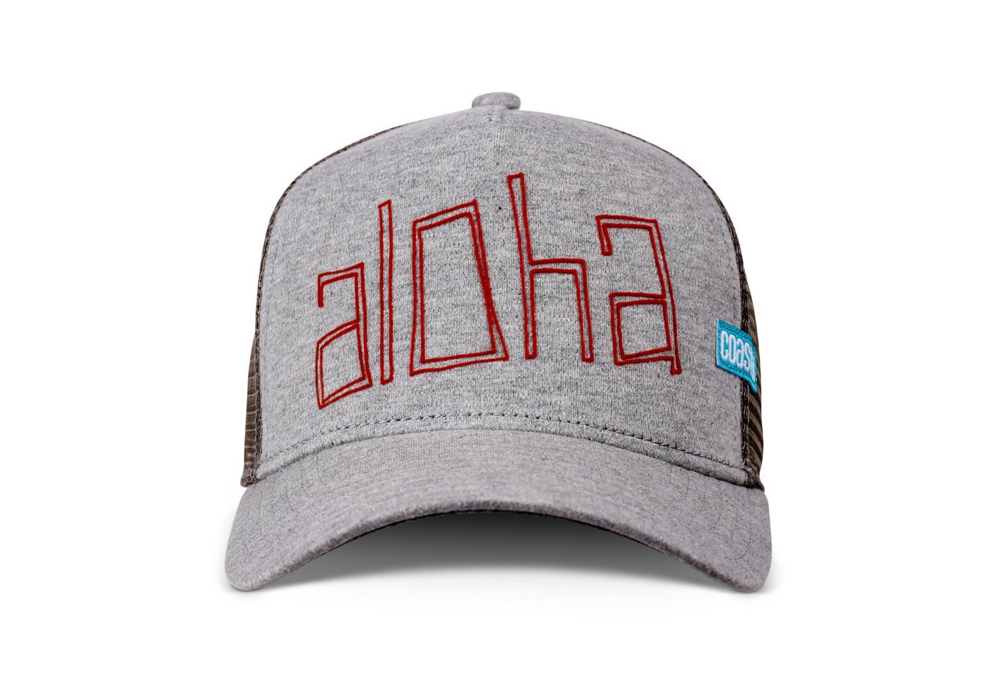 Coastal Trucker Cap Coastal HFT Cap Aloha Jersey Heather Grey (Basecap, Meshcap, Trucker Kappe) von Coastal