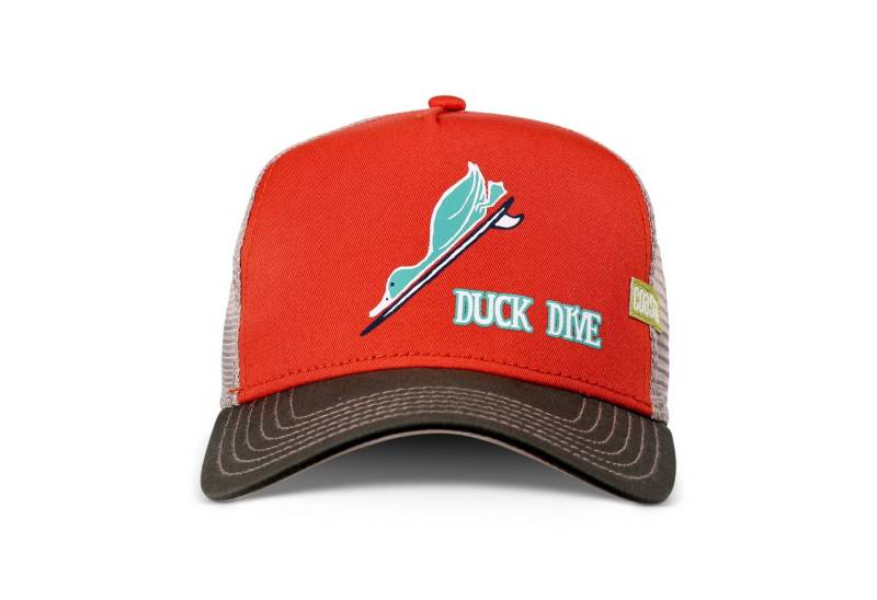 Coastal Trucker Cap Coastal HFT Cap Duck Dive Orange (Basecap, Meshcap, Trucker Kappe) von Coastal