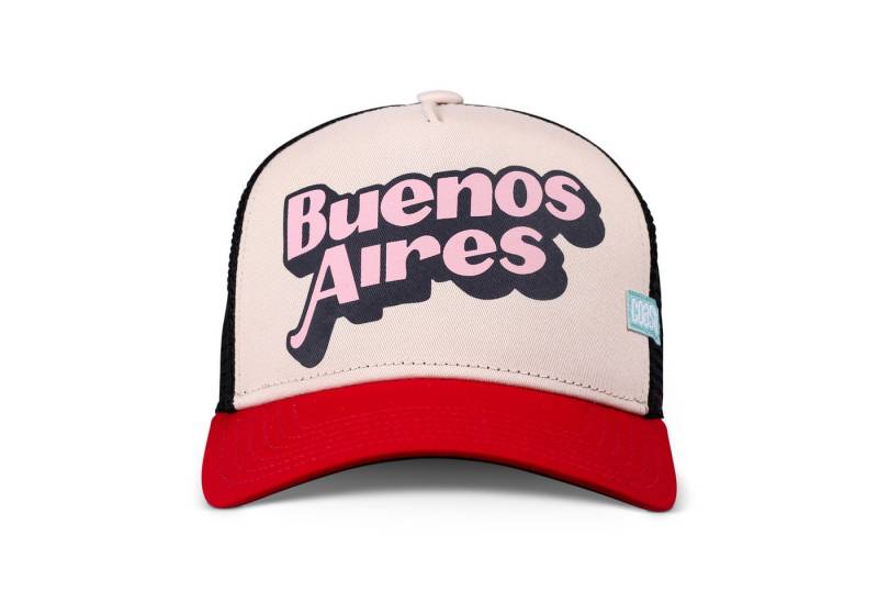 Coastal Trucker Cap Coastal HFT Trucker Cap Buenos Aires creme/red (Basecap, Meshcap, Trucker Kappe) von Coastal