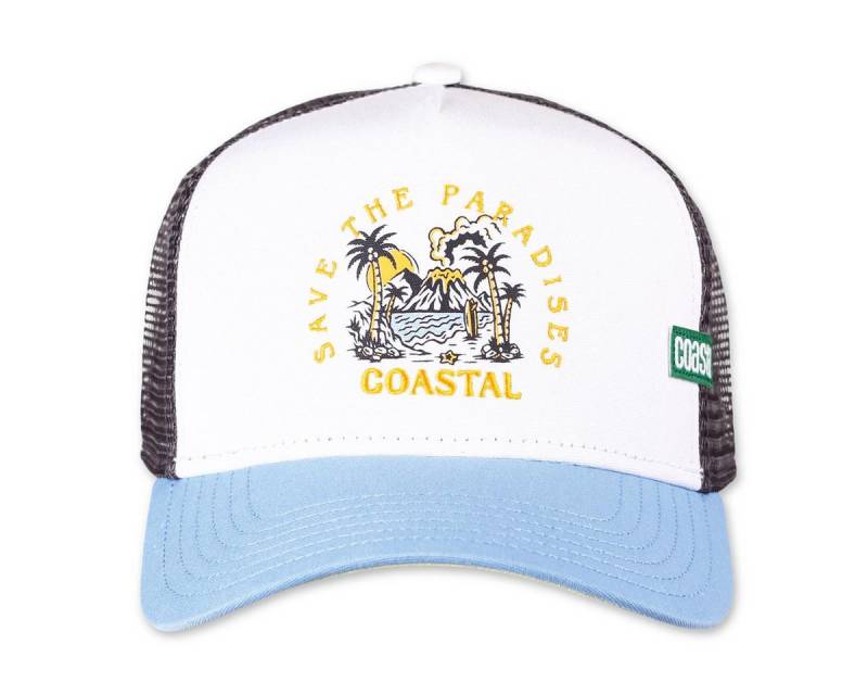 Coastal Trucker Cap Coastal HFT Trucker Cap Paradises White (Basecap, Meshcap, Trucker Kappe) von Coastal