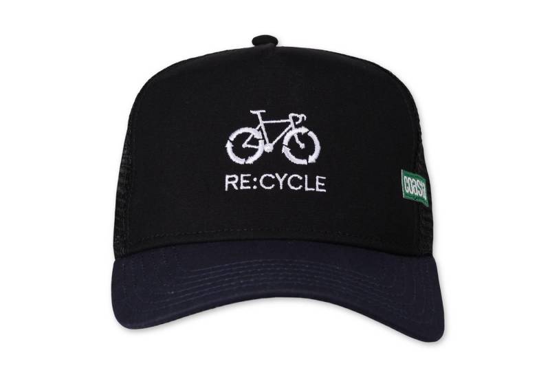 Coastal Trucker Cap Coastal HFT Trucker Cap Re:Cycle Black (Basecap, Meshcap, Trucker Kappe) von Coastal