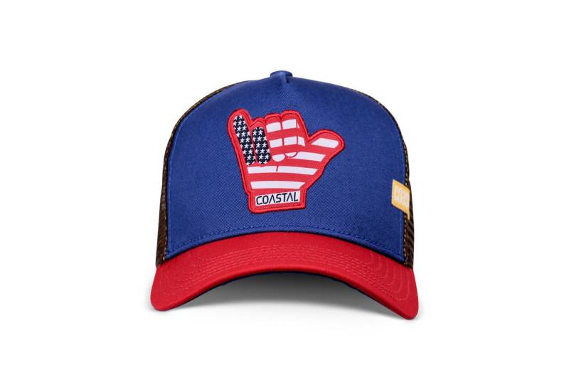 Coastal Trucker Cap Coastal HFT  US SHAKA Cap blue (Basecap, Meshcap, Trucker Kappe) von Coastal