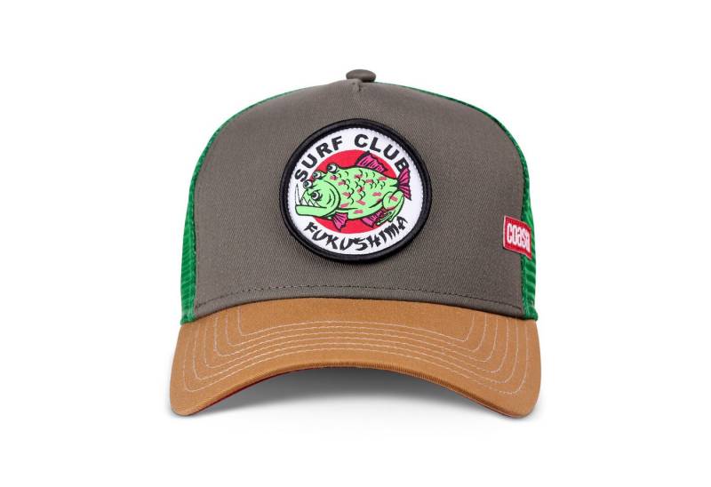 Coastal Trucker Cap Coastal Trucker Cap HFT Fukushima Olive/Wheat/Green (Basecap, Meshcap, Trucker Kappe) von Coastal