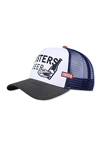 Coastal Trucker Cap HFT Oysters & Beer White, Size:ONE Size von Coastal