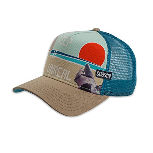 Coastal - Unreal (khaki/teal) - Trucker Cap von Coastal