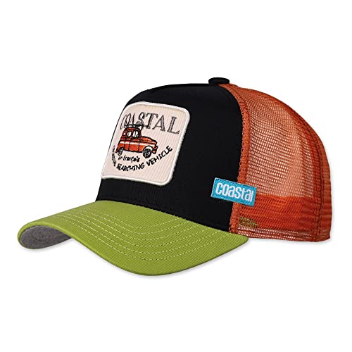 Coastal - Vehicle Francaise (Black/Shilf) - Trucker Cap Meshcap Kappe Mütze Cappy Caps von Coastal