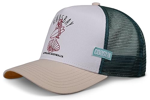 Coastal - Venus Bay (White) - Trucker Cap Meshcap Kappe Mütze Cappy Caps von Coastal