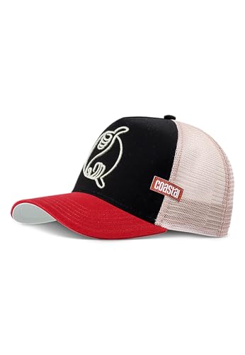 Coastal - YinShaka (Black/Wine) - Trucker Cap Meshcap Hat Kappe Mütze Caps von Coastal
