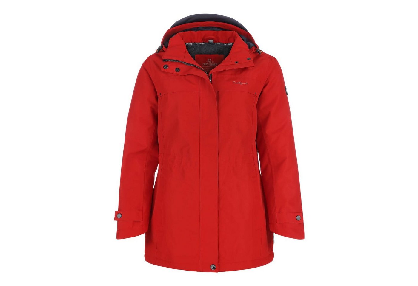 Coastguard Funktionsjacke Damen Outdoor-Jacke mit abnehmbarer Kapuze - wasserdicht atmungsaktiv von Coastguard