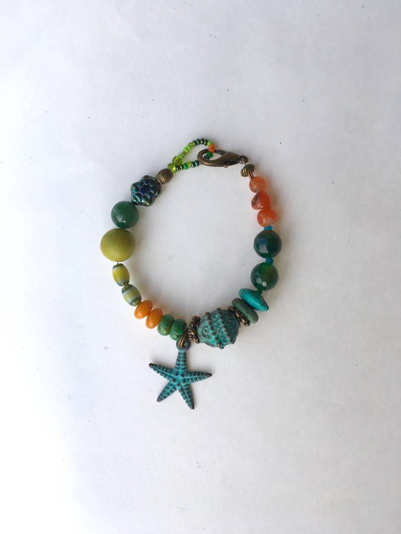 Grüne Seestern Armband Grüne Seestern Armband von CoastlCreations