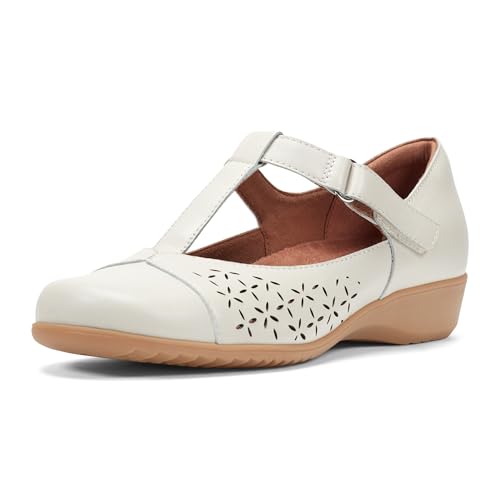 Cobb Hill Damen Rowen Ballerinas, Elfenbein, 37 EU Weit Cobb Hill Damen Rowen Ballerinas, Elfenbein, 37 EU Weit von Cobb Hill