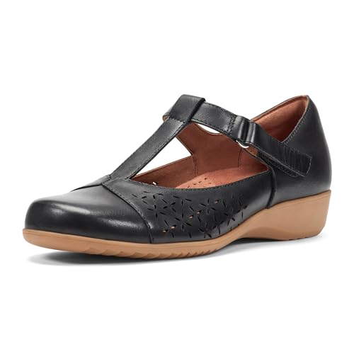 Cobb Hill Damen Rowen Ballerinas, Schwarz, 41.5 EU Schmal von Cobb Hill