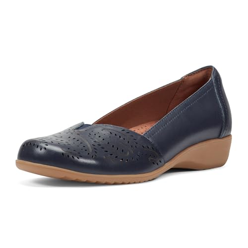 Cobb Hill Damen Rozie Ballerinas, Dunkelblau, 41 EU von Cobb Hill