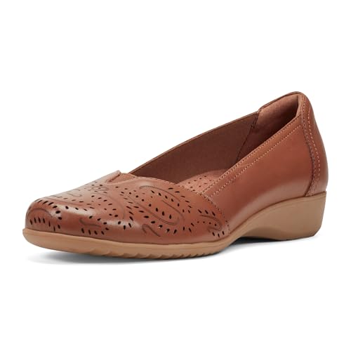 Cobb Hill Damen Rozie Ballerinas, Dunkelnatürlich, 38.5 EU Weit von Cobb Hill