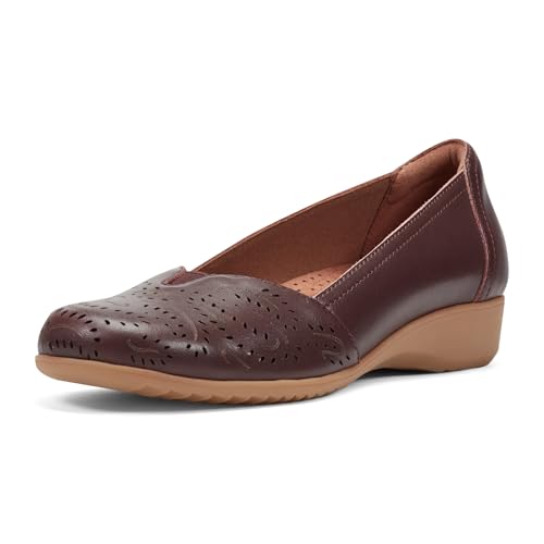 Cobb Hill Damen Rozie Ballerinas, Dunkelrot, 39.5 EU Weit Cobb Hill Damen Rozie Ballerinas, Dunkelrot, 39.5 EU Weit von Cobb Hill
