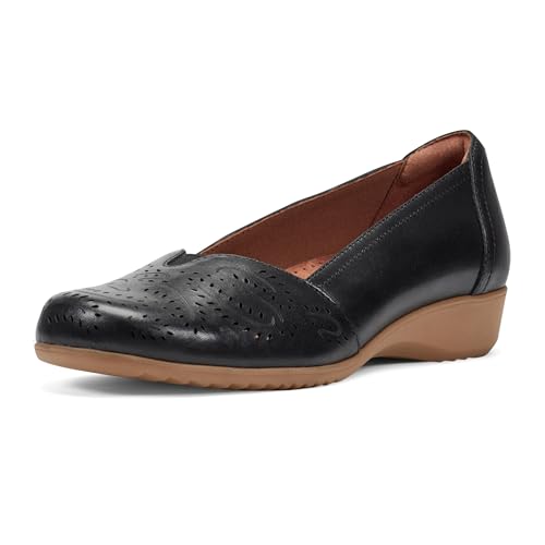 Cobb Hill Damen Rozie Ballerinas, Schwarz, 37 EU Weit von Cobb Hill