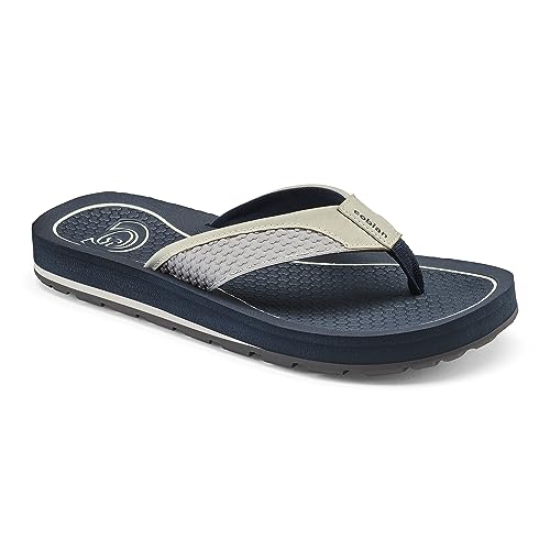 Cobian DRT Herren Flip-Flop Sandalen aus Kunstleder, Cream, 44.5 EU Cobian DRT Herren Flip-Flop Sandalen aus Kunstleder, Cream, 44.5 EU von Cobian